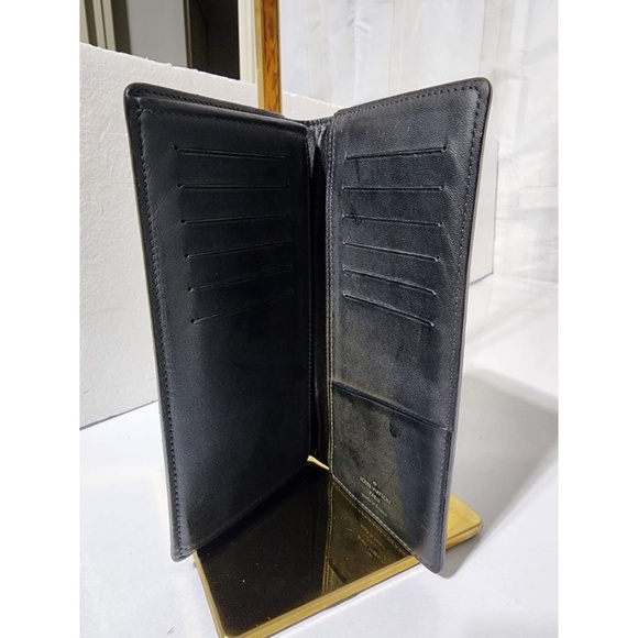 Authentic Louis Vuitton 2013 Damier Infini Brazza Wallet Grey/Black - Picture 12 of 14